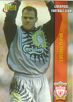 Brad Friedel Liverpool 1998 Futera Fans' Selection #21